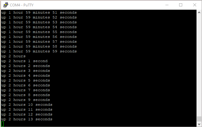 uptime